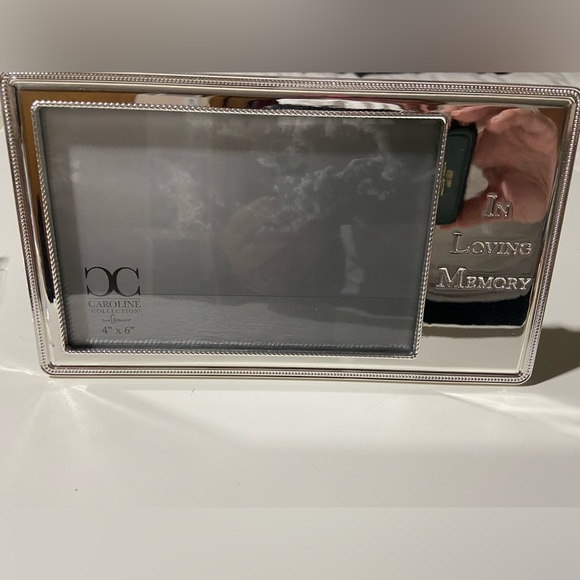 Caroline Collection Silver Picture Frame - Picture 2 of 8